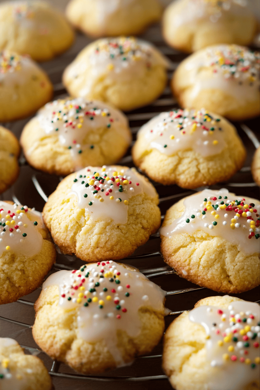 Bake Perfect Glazed Lemon Sour Cream Cookies: Use the Right Pan