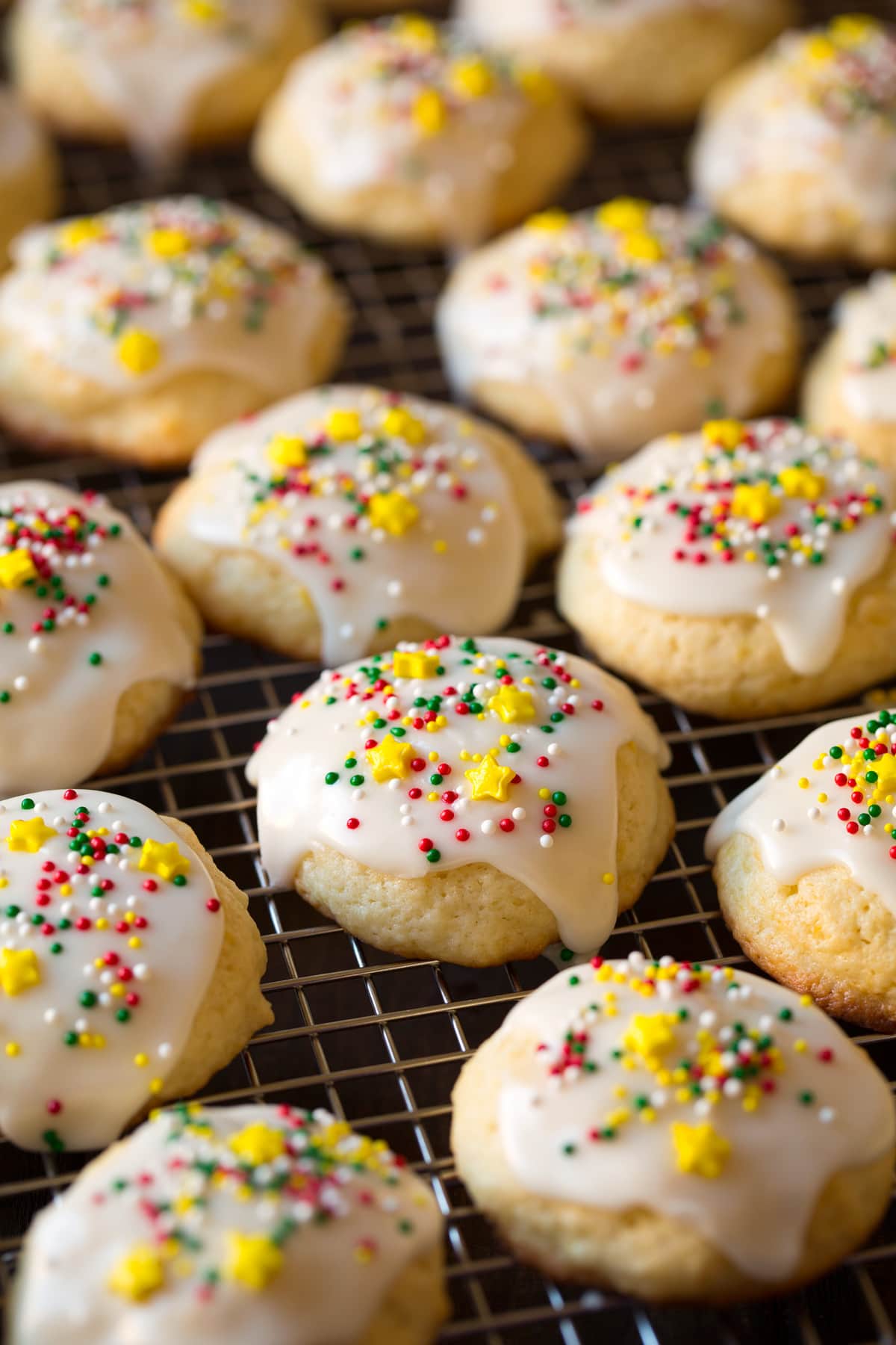 Easy Glazed Lemon Sour Cream Drop Cookies: Soft & Zesty Treat